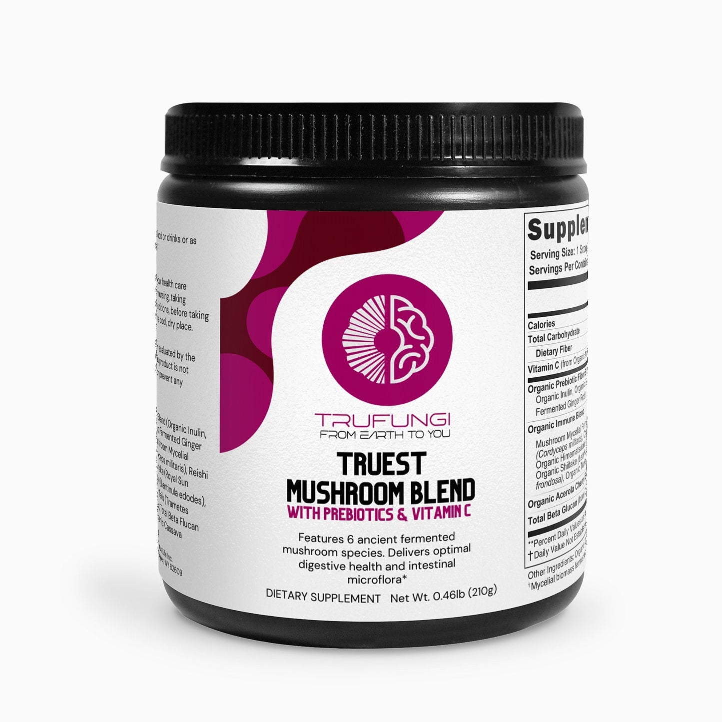 TRUFUNGI - Prebiotics & Vitamin C Mushroom Blend