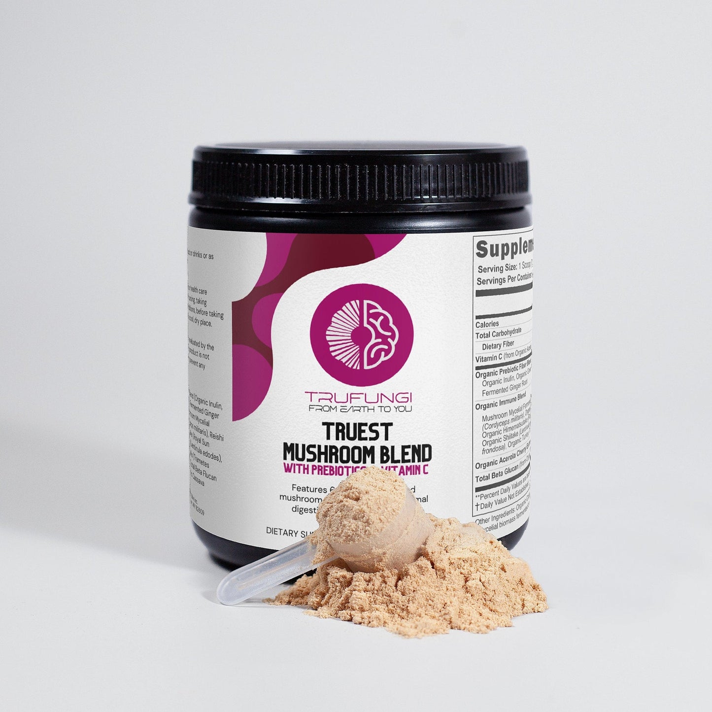 TRUFUNGI - Prebiotics & Vitamin C Mushroom Blend