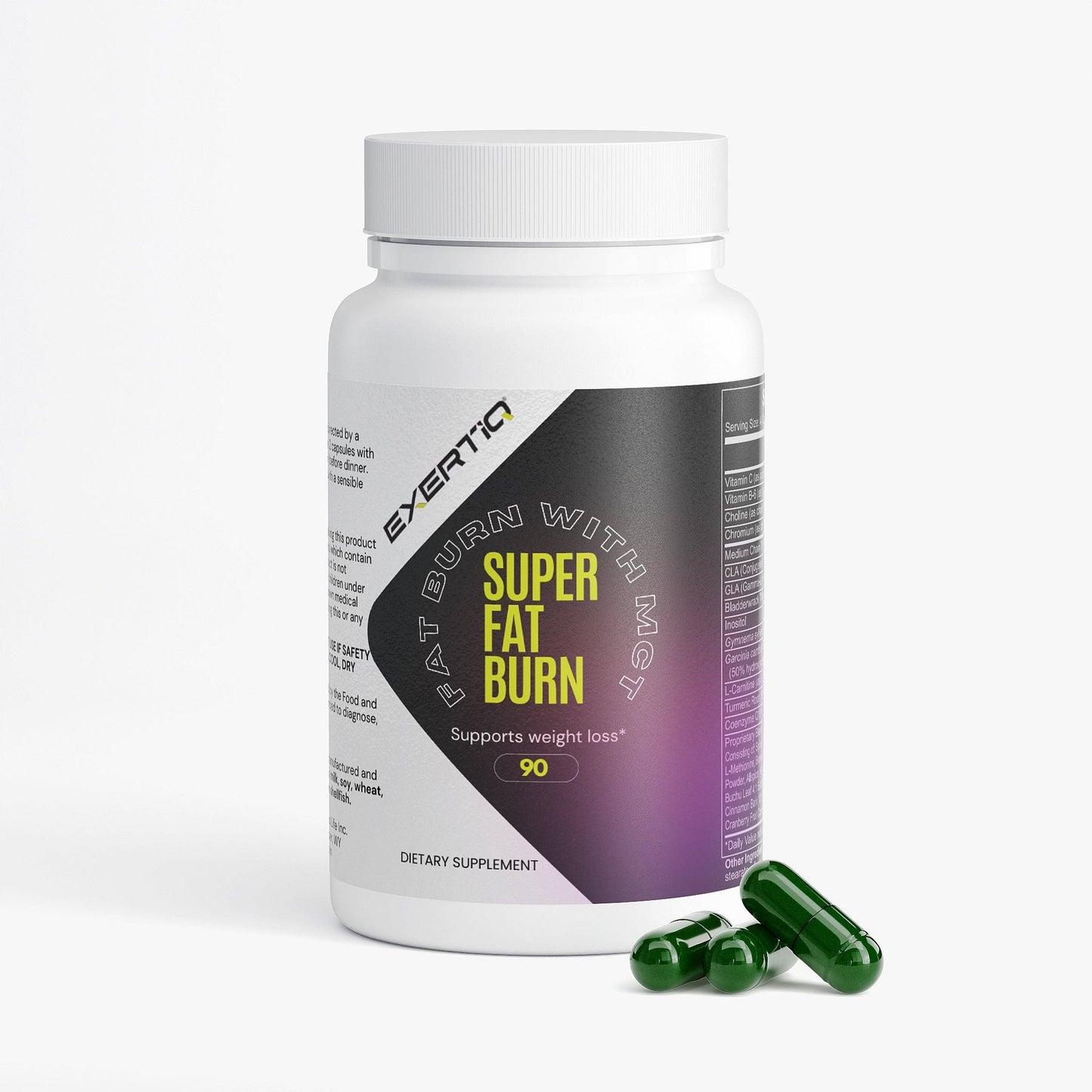 EXERTIQ - Super Fat Burner with MCT