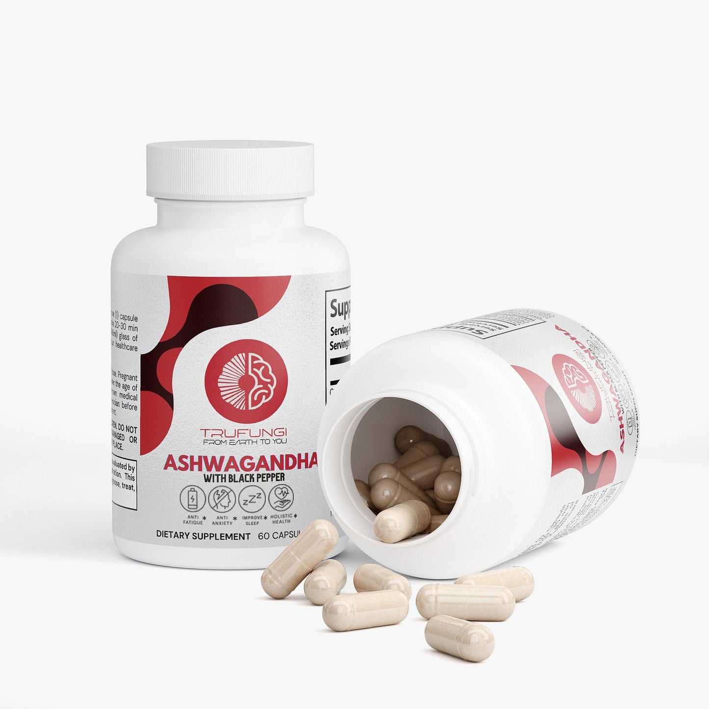TRUFUNGI - Ashwagandha with Black Pepper