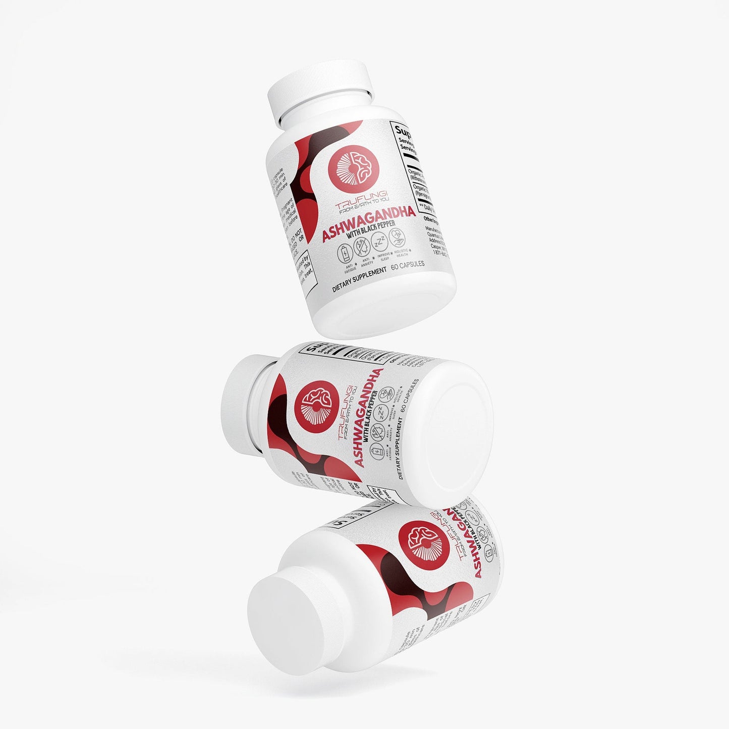 TRUFUNGI - Ashwagandha with Black Pepper