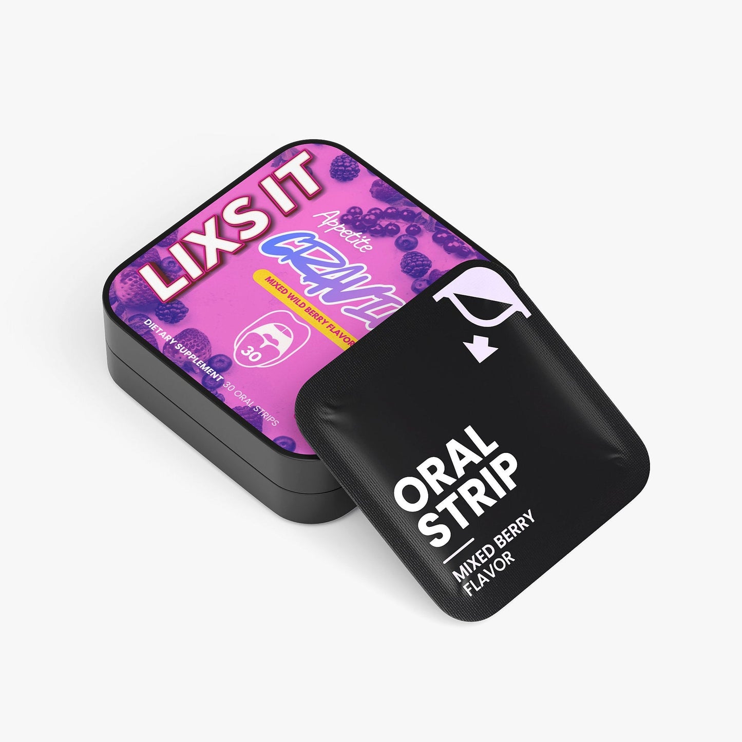 LIXS IT Appetite Craving & Weight Support Strips