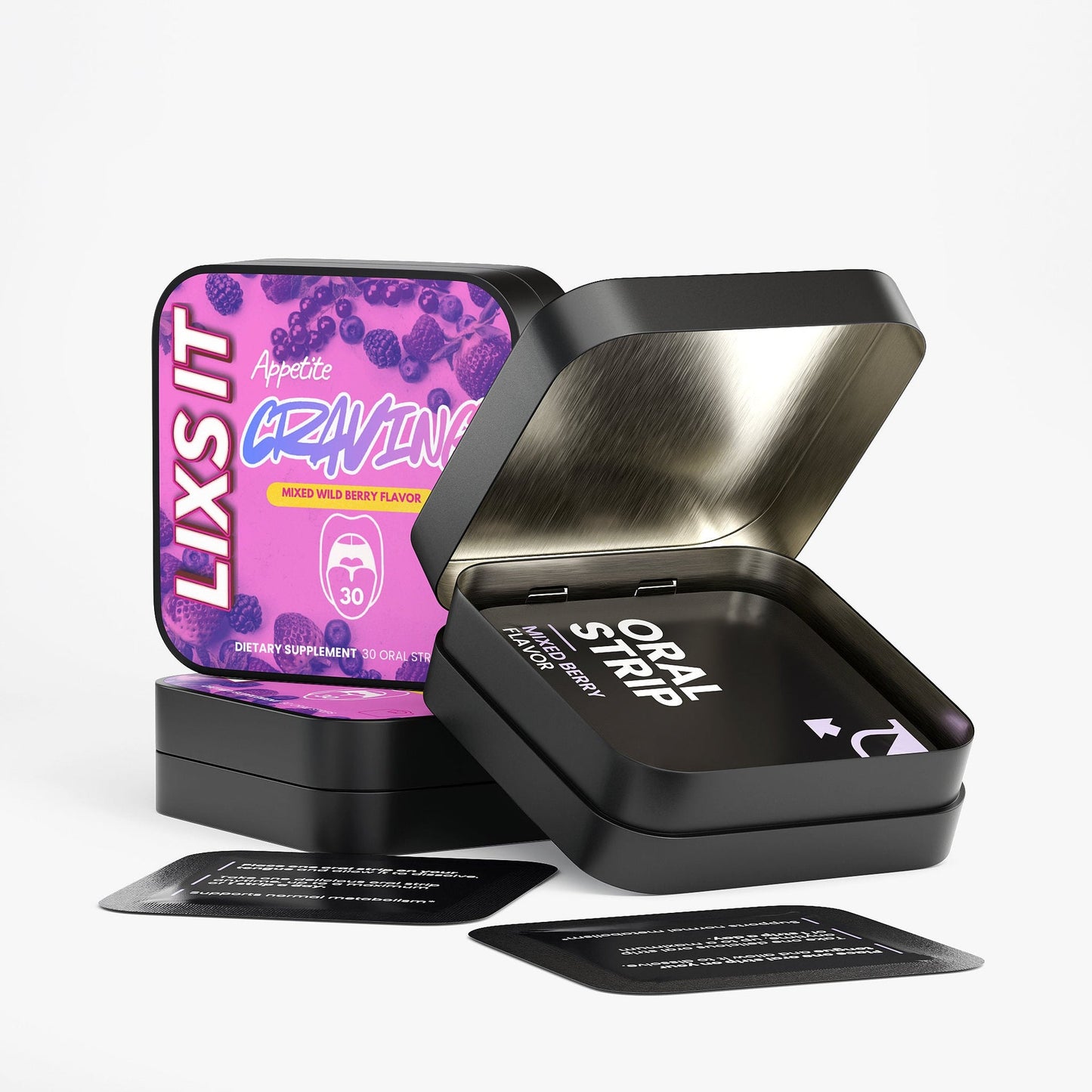 LIXS IT Appetite Craving & Weight Support Strips