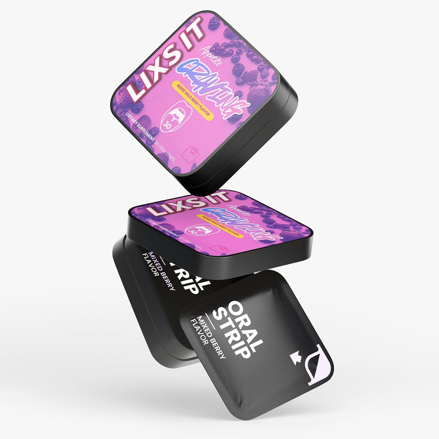 LIXS IT Appetite Craving & Weight Support Strips