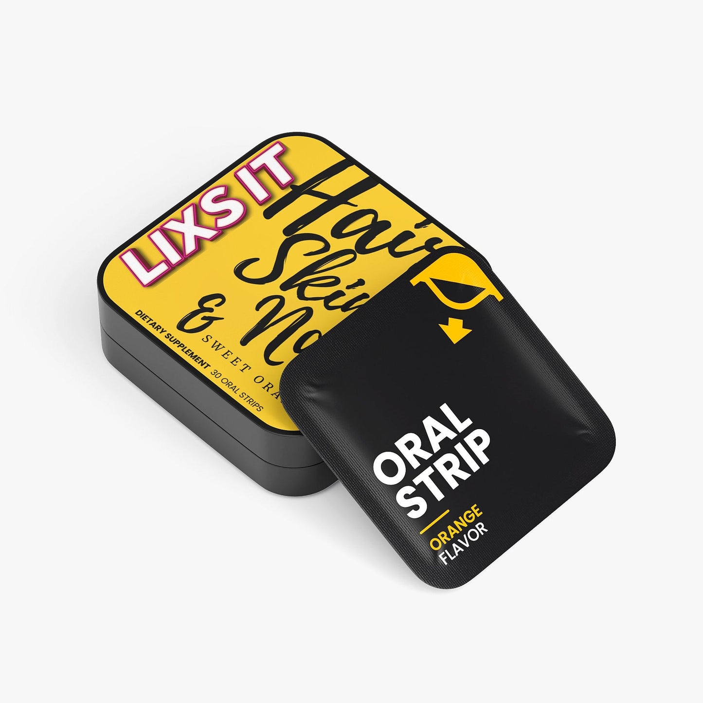 LIXS IT Hair, Skin and Nails Strips