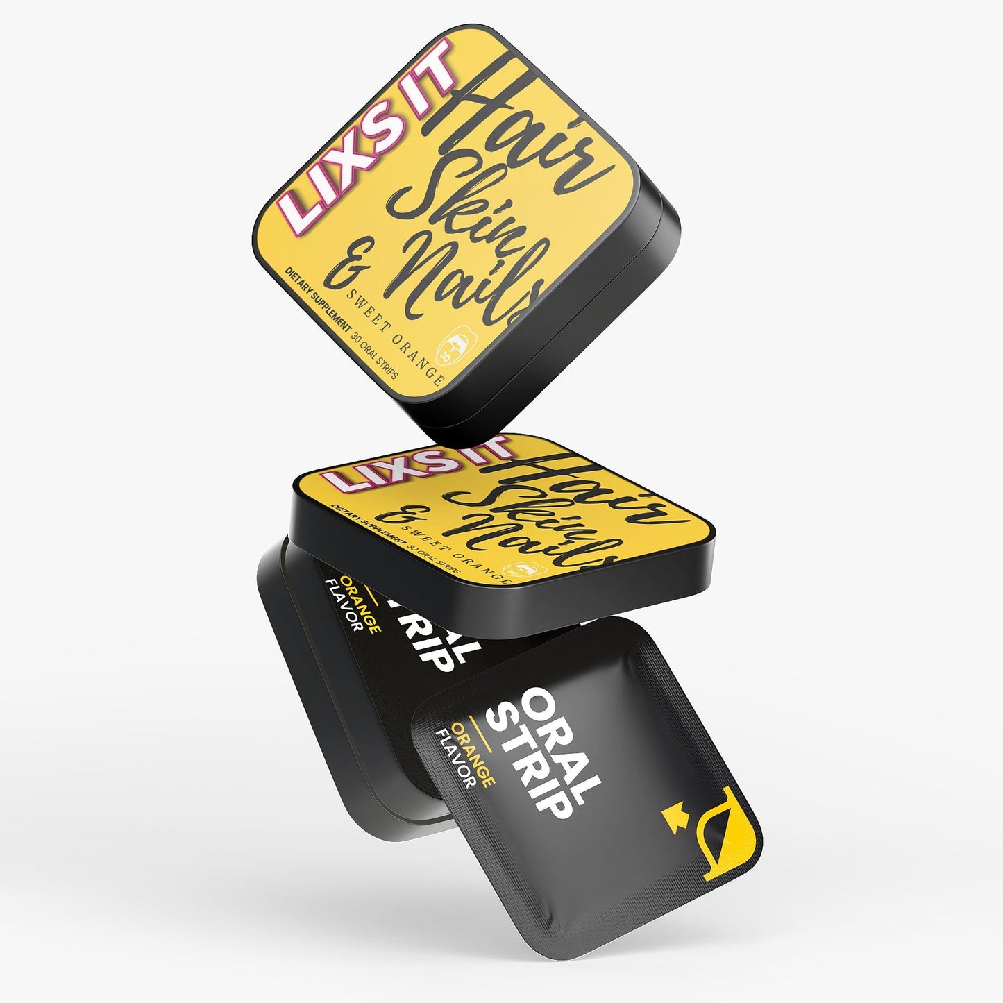 LIXS IT Hair, Skin and Nails Strips