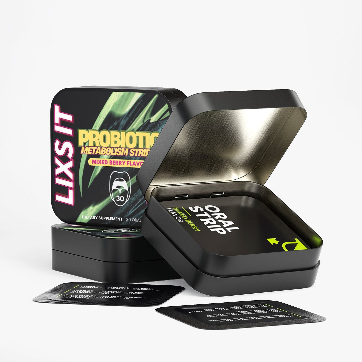 LIXS IT Probiotic + Metabolism Strips