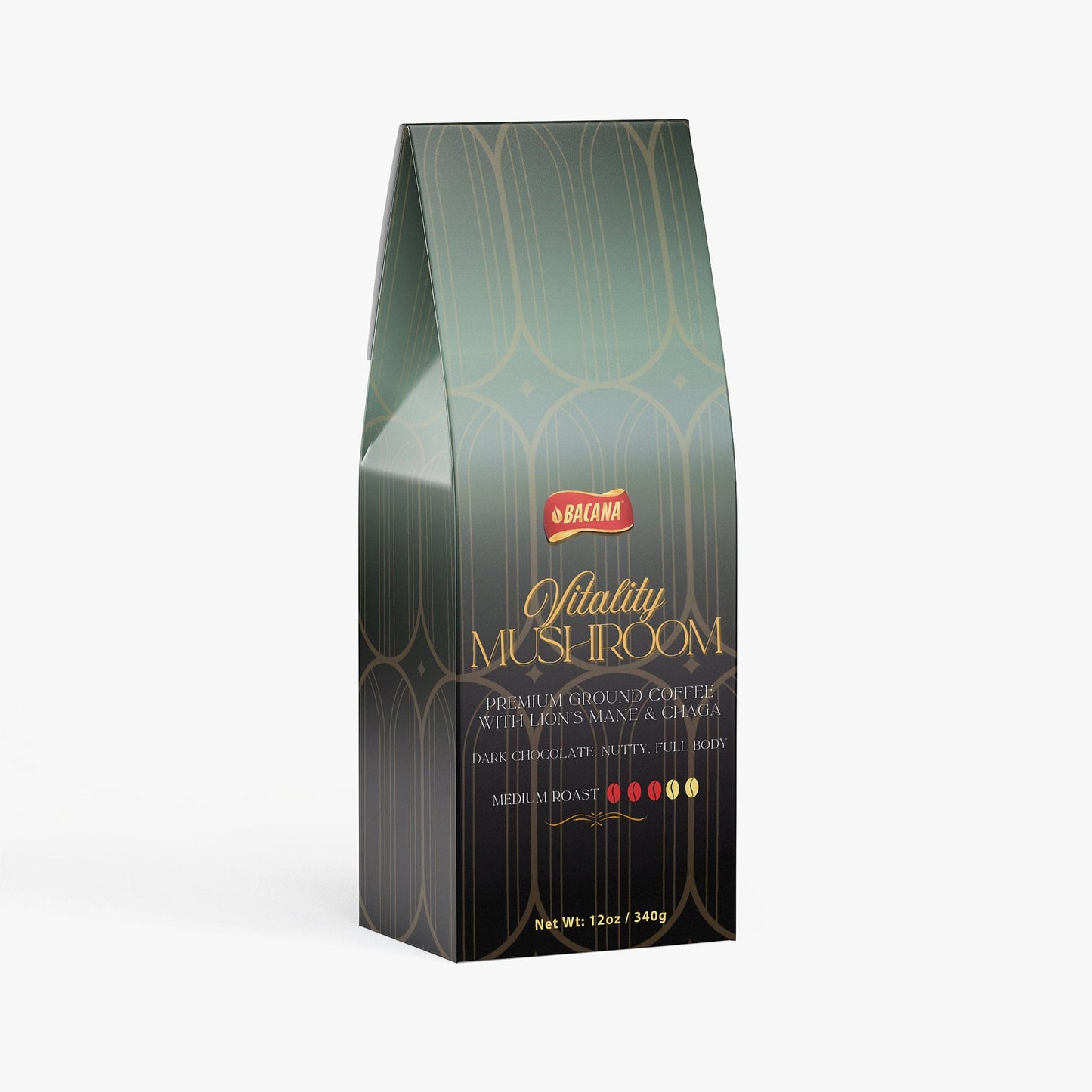 Bacana Vitality Mushroom Coffee (Medium Roast)