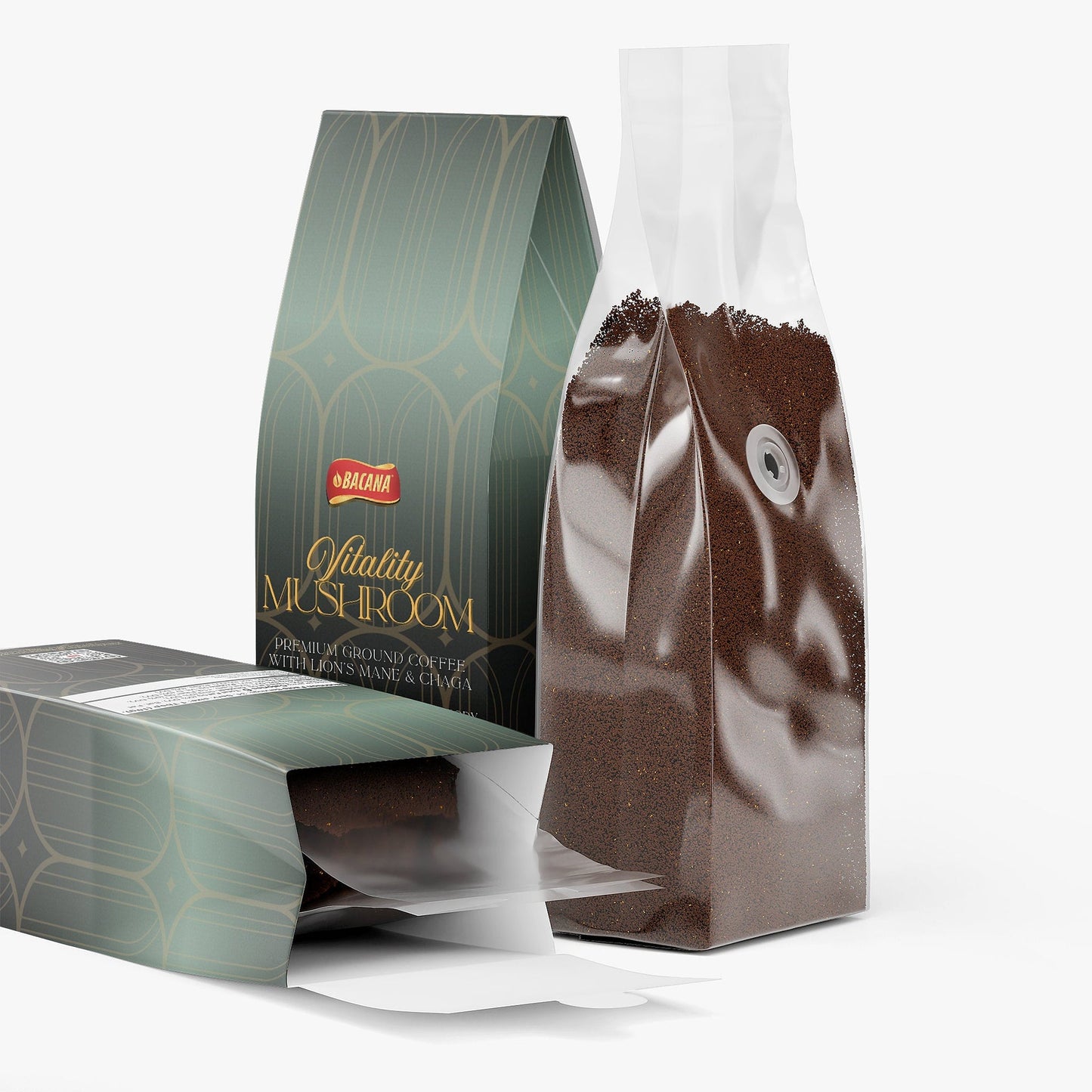 Bacana Vitality Mushroom Coffee (Medium Roast)