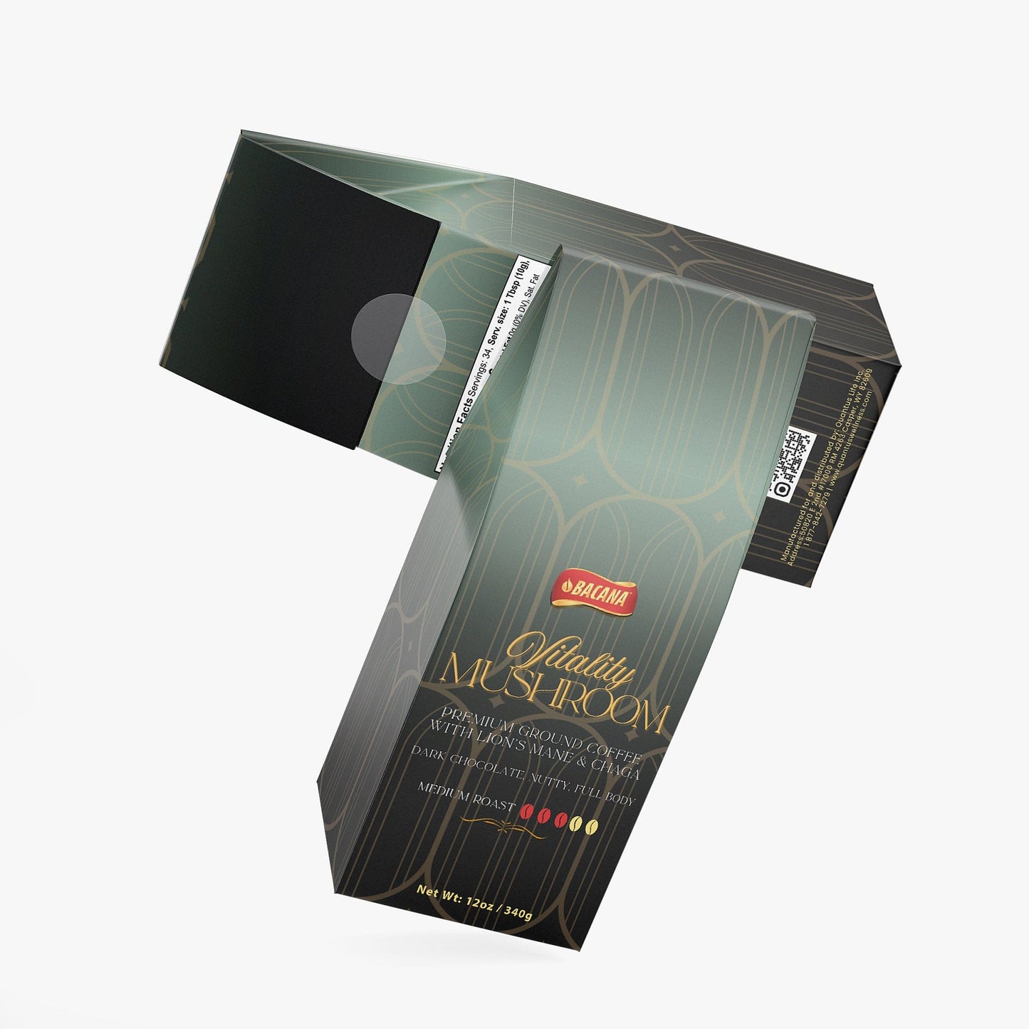 Bacana Vitality Mushroom Coffee (Medium Roast)