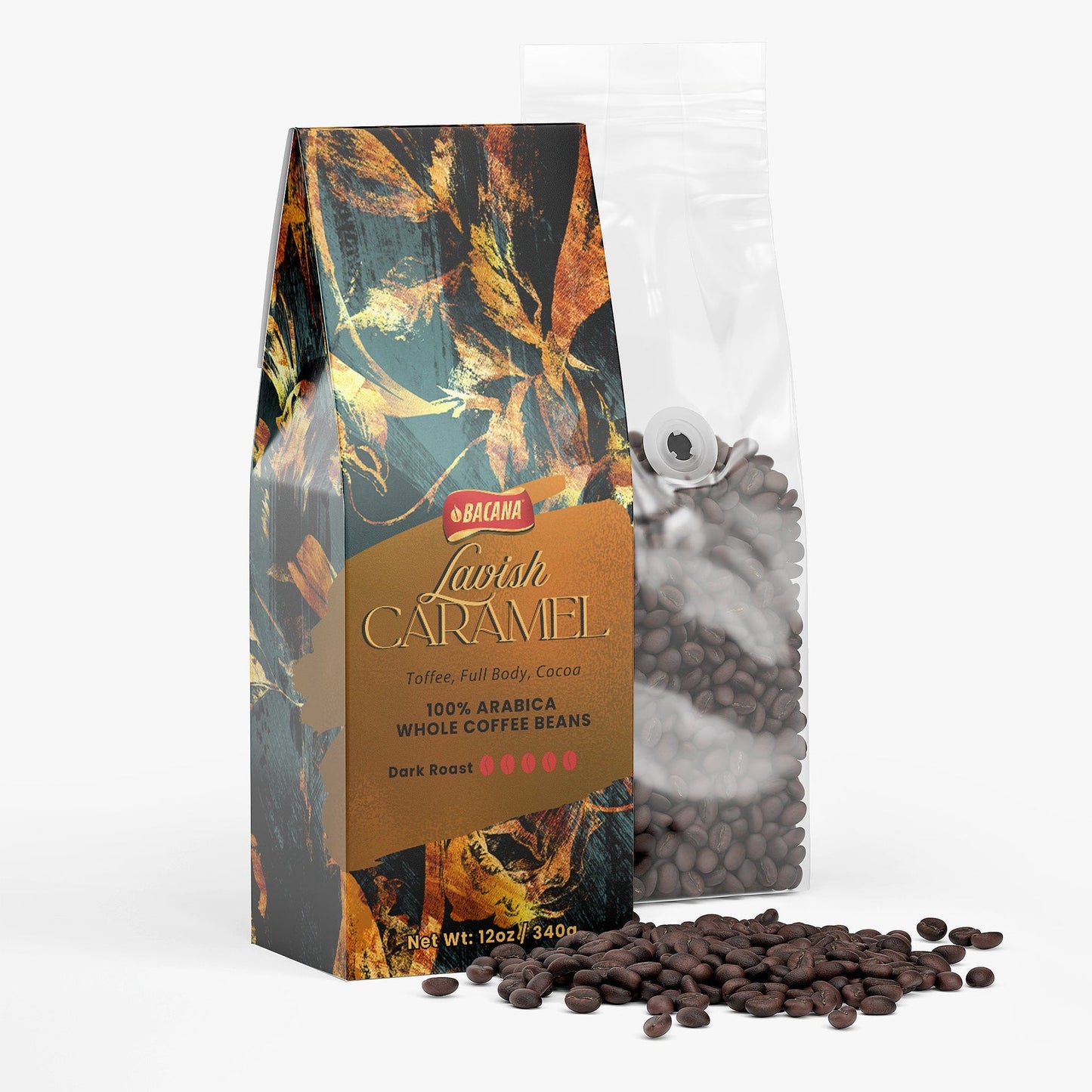 Bacana Lavish Caramel Coffee (Dark Roast)