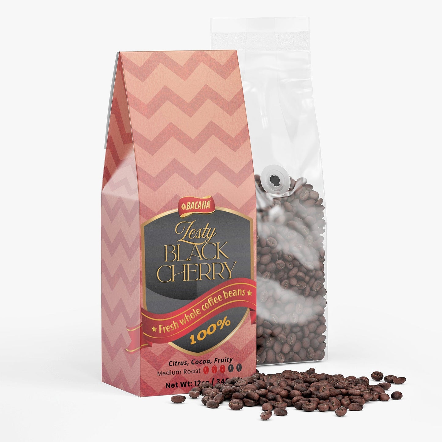 Bacana Zesty Black Cherry Coffee (Medium Roast)