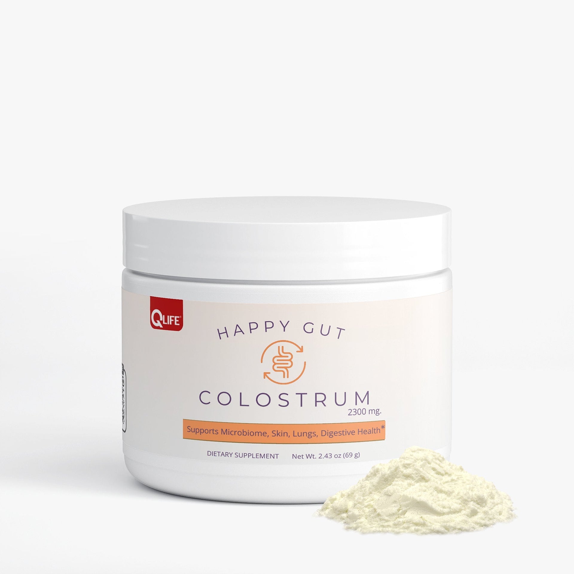 QLIFE Happy Gut Colostrum Powder - QLIFE Wellness