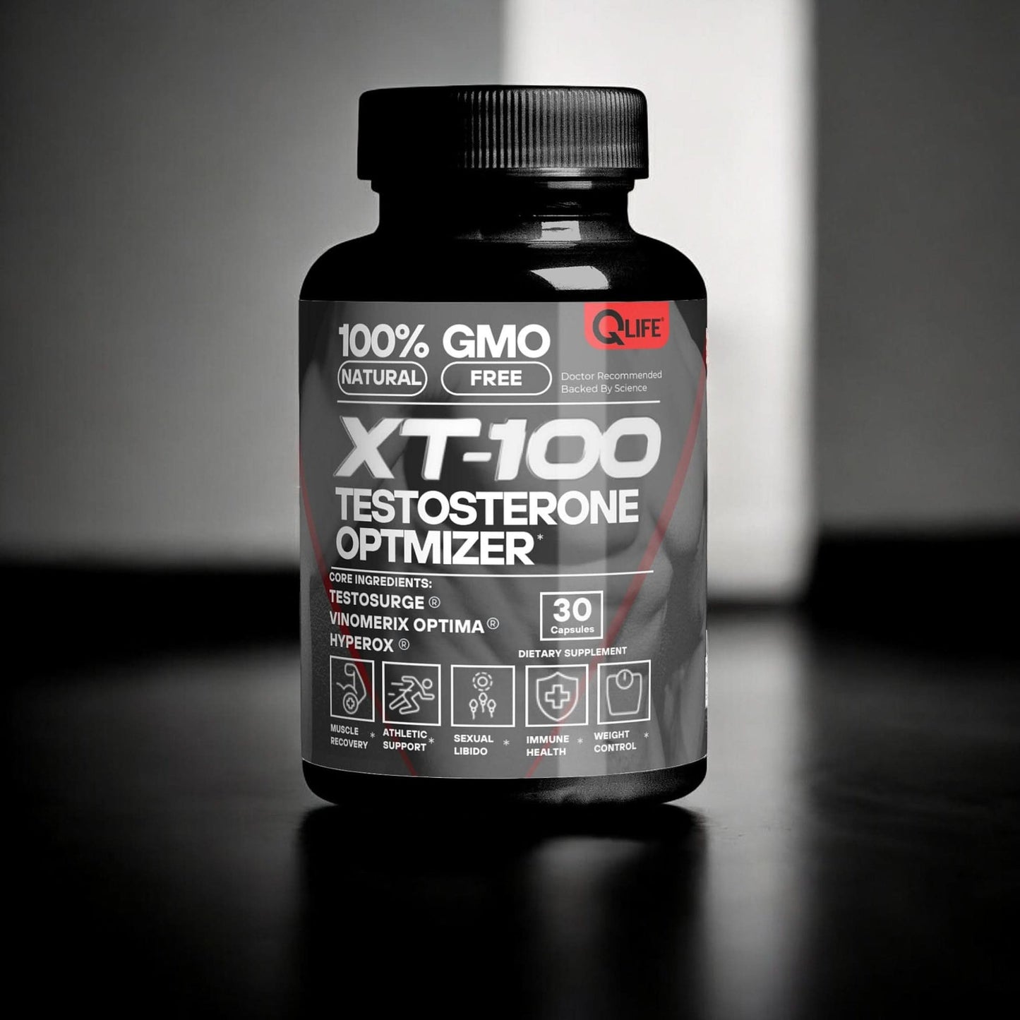 XT - 100 Testosterone Optimizer - QLIFE Wellness